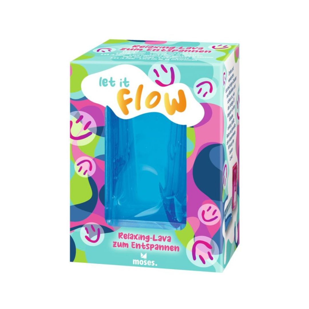 Let it flow - Relaxing-Lava zum Entspannen blau