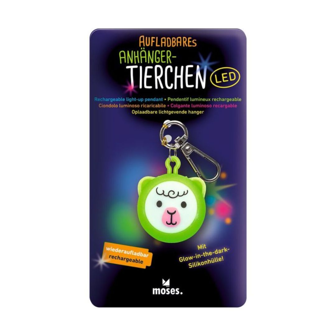 Aufladbares Anhänger-Tierchen LED