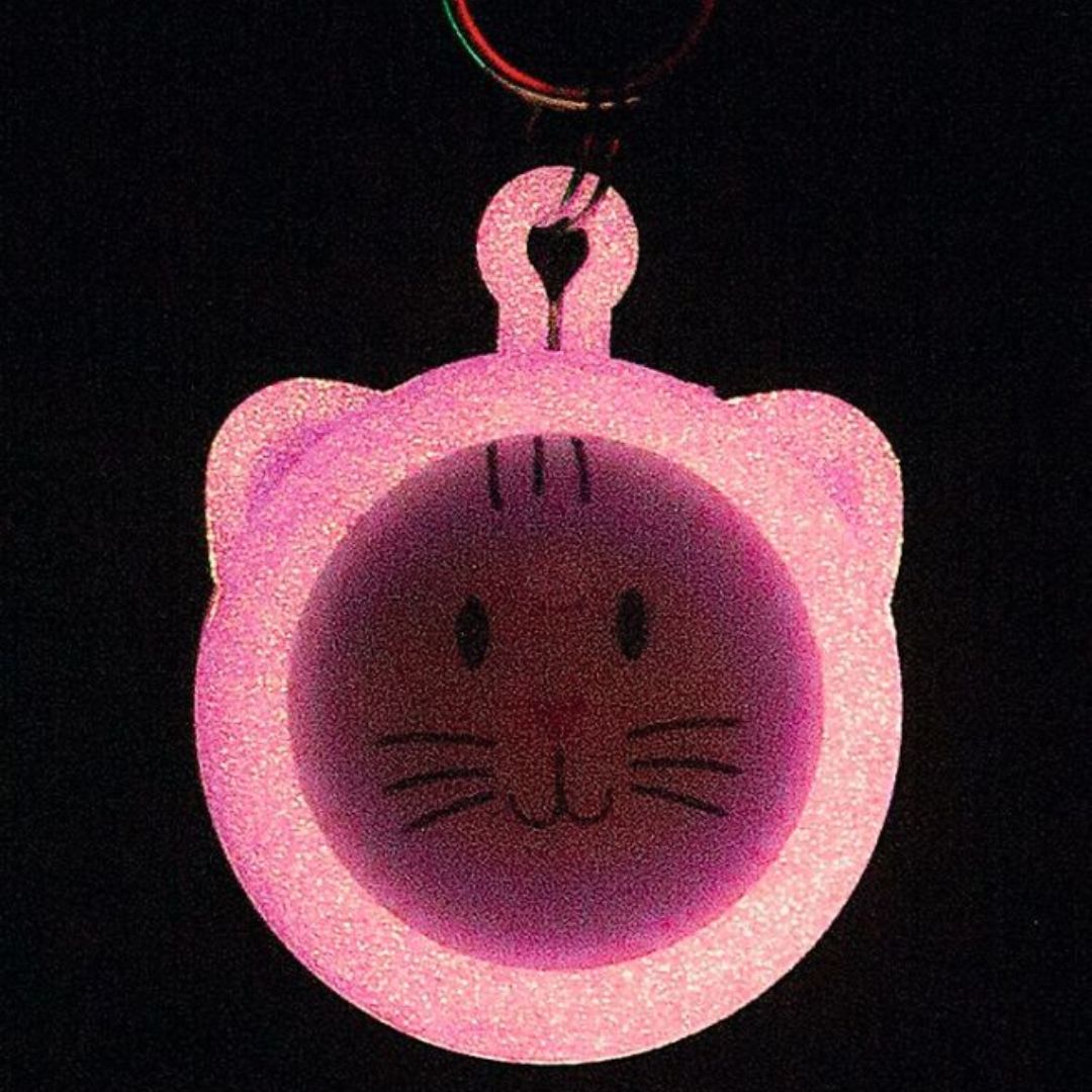 Aufladbares Anhänger-Tierchen LED