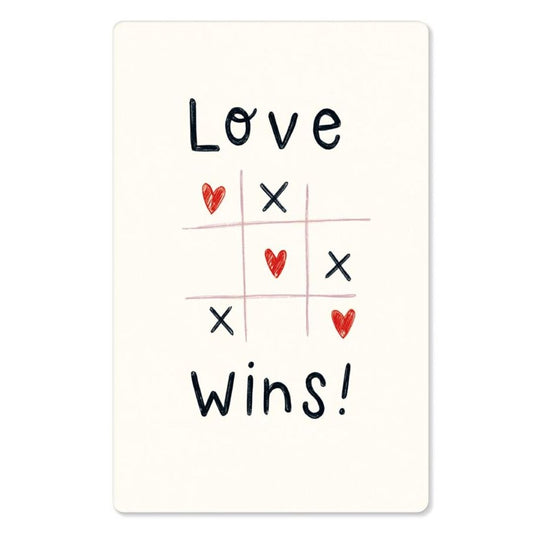 KIND MIND Karte | love wins
