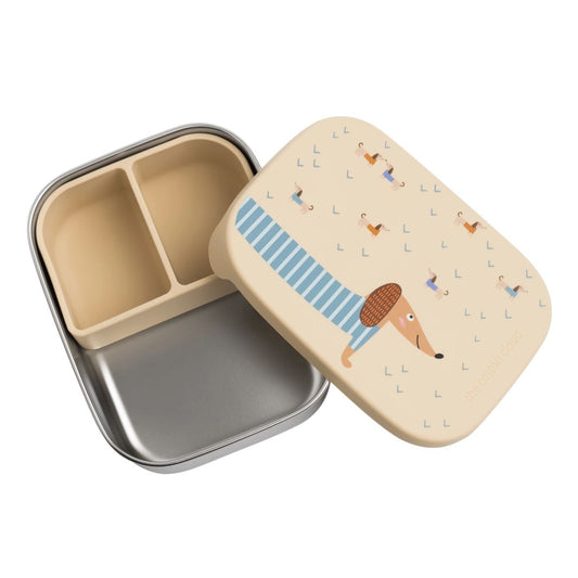 Edelstahl Lunchbox 'Dackel'