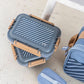 Kinder Lunchbox Bento Streifen blau