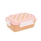 Kinder Lunchbox Bento Streifen rosa