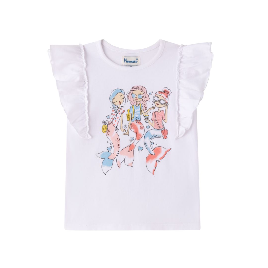T-Shirt für Mädchen 'Mermaids'