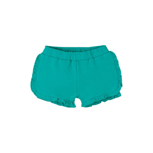 kurze Sommershorts Baby Mädchen grün