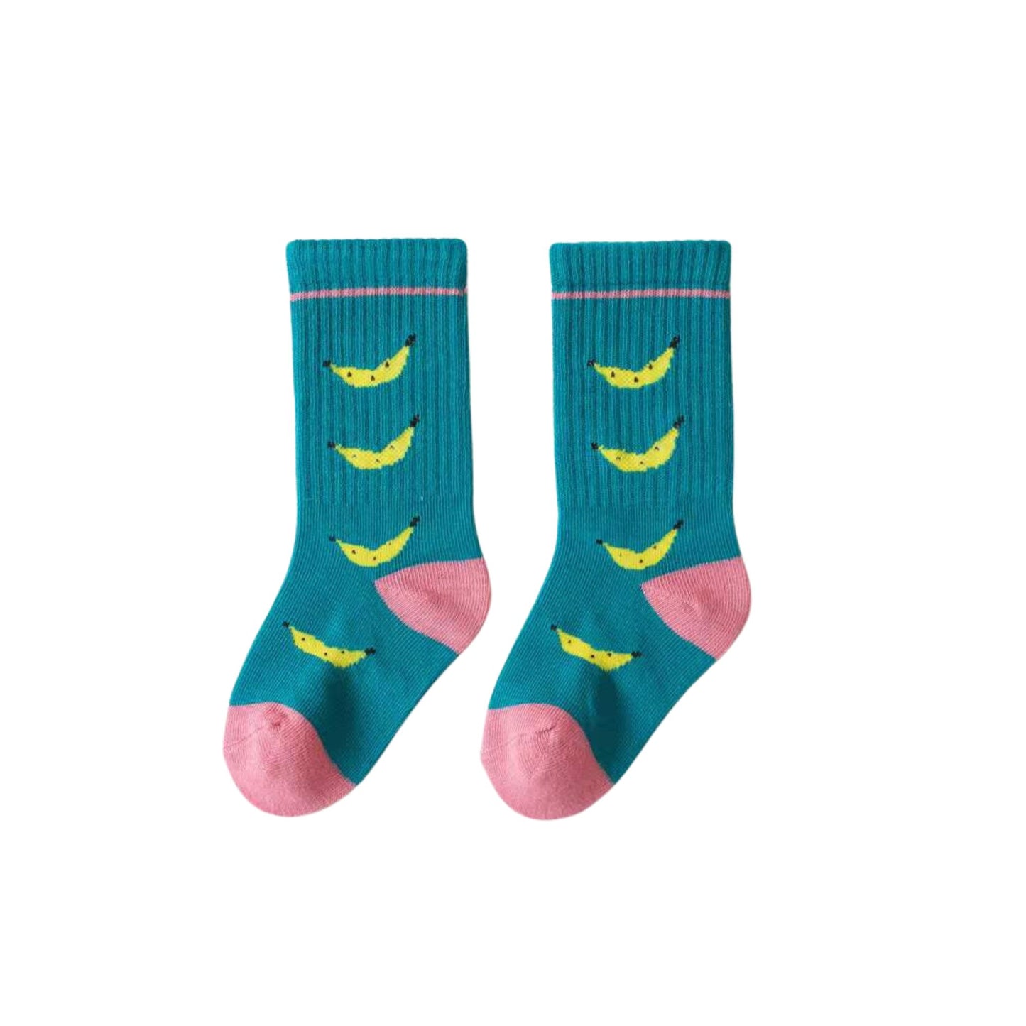 Mädchen Socken Banana blau