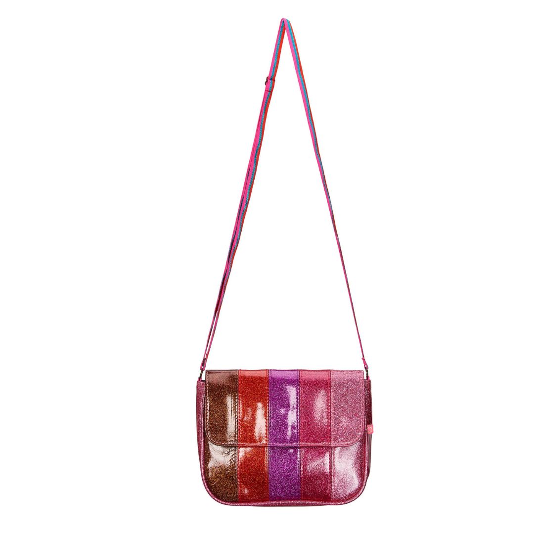 Colourblock Tasche - pink