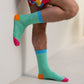 Herren Socken 'Tutti Frutti' gestreift