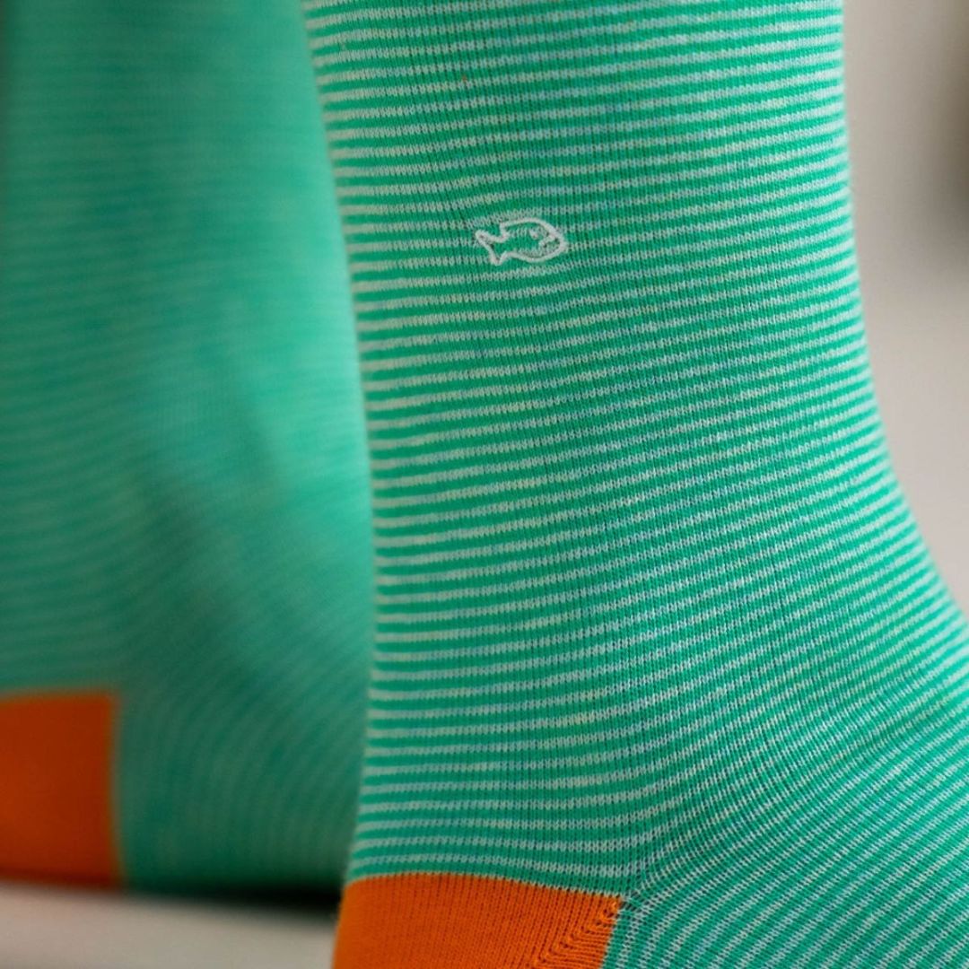 Herren Socken 'Tutti Frutti' gestreift