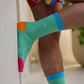 Herren Socken 'Tutti Frutti' gestreift