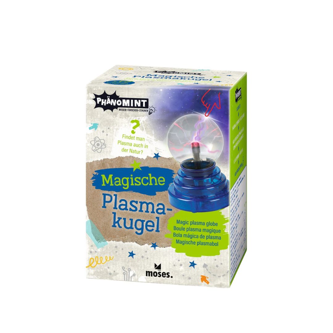 PhänoMINT Magische Plasmakugel blau