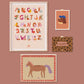 Kunstdruck A3-Poster 'Magisches Pferd' 30x40