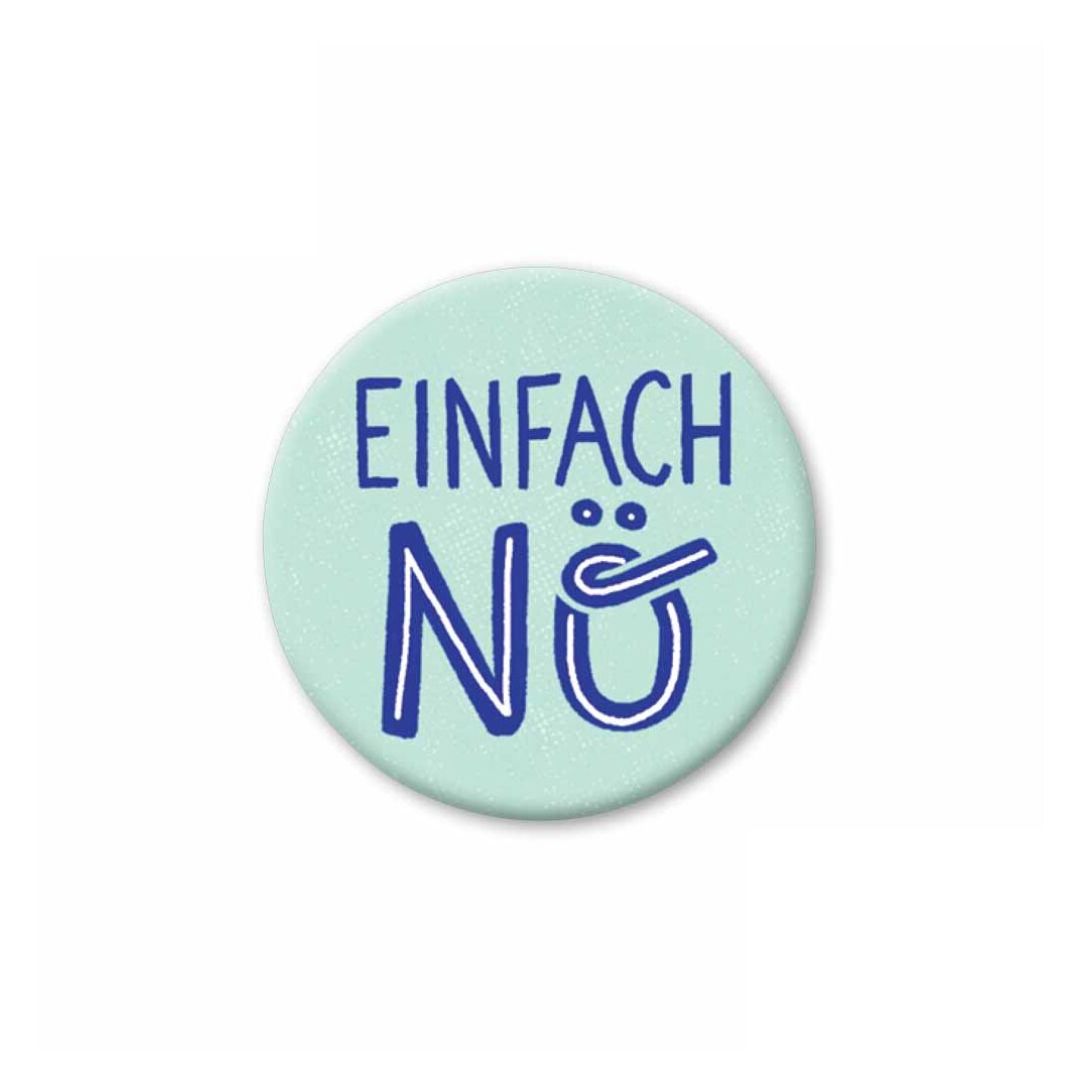 Mini Magnet 'Einfach Nö'