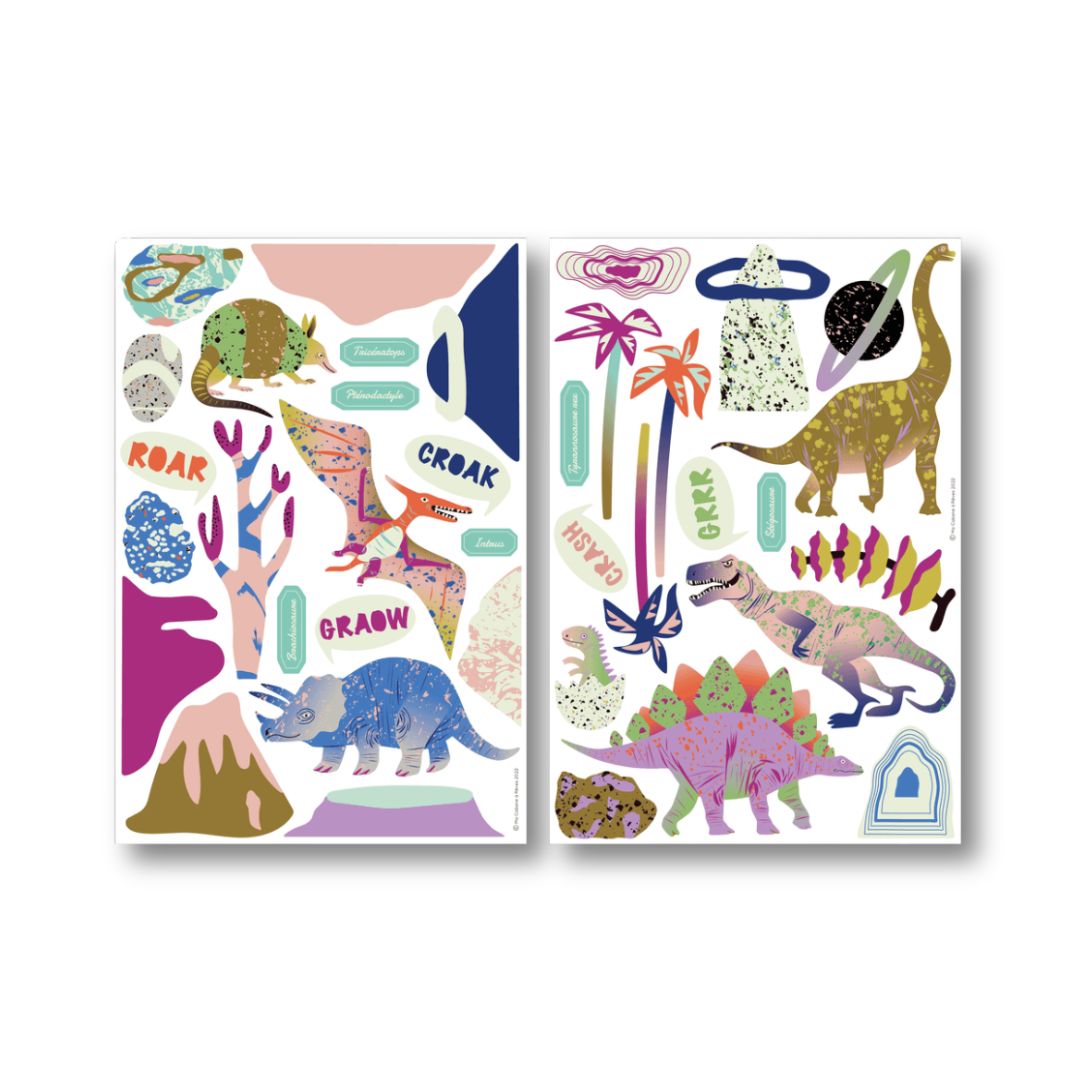 Magnetisches Spiel mit Dinosauriern