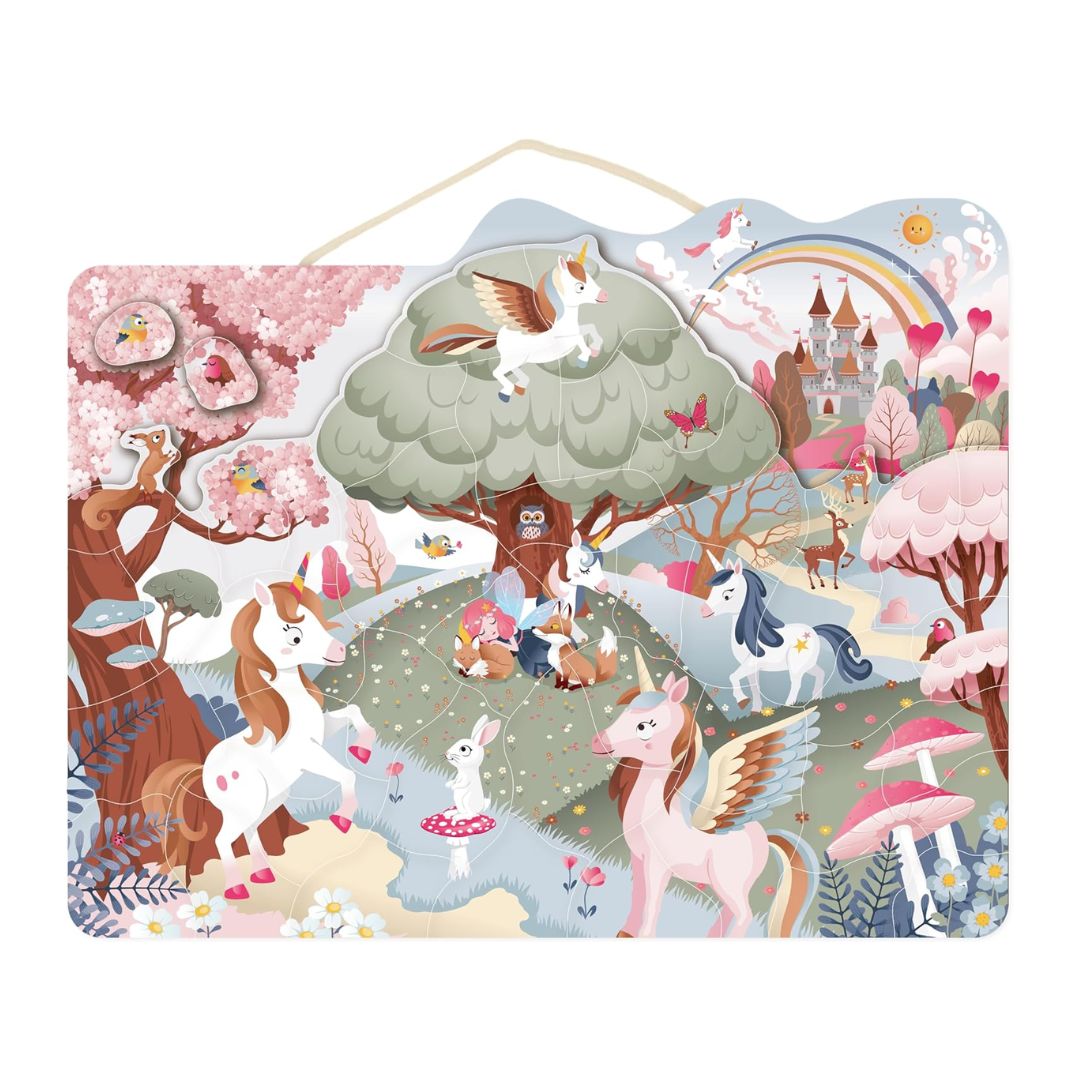 Magnetisches Puzzle 'Einhorn'