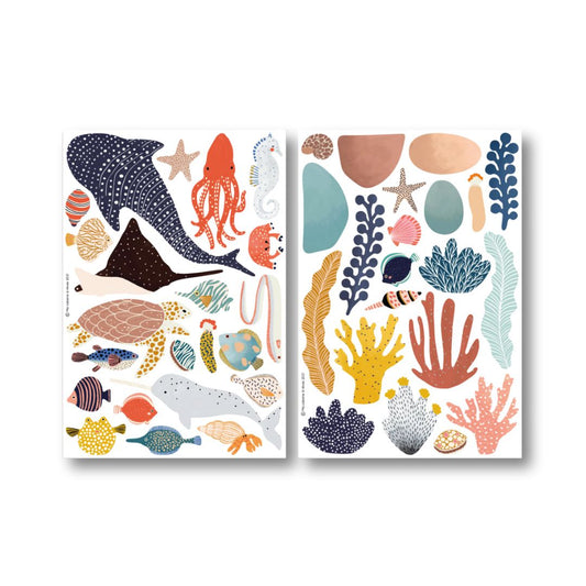 Magnetisches Spiel mit Meerestieren