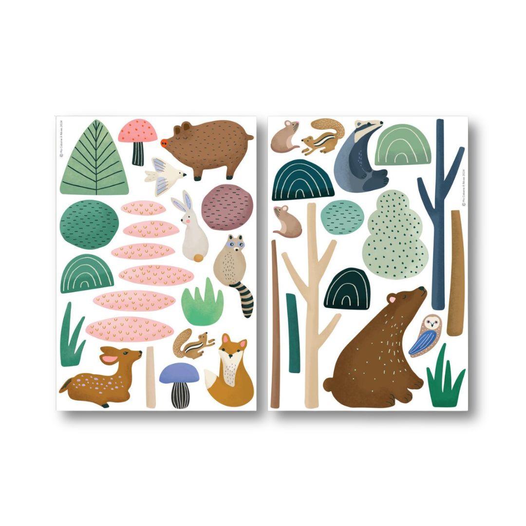 Magnetspiel Waldtiere