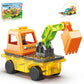 Magnetbausteine 'Bagger & Bulldozer' | 16-teilig