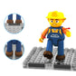 Magnetbausteine 'Bagger & Bulldozer' | 16-teilig