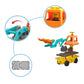 Magnetbausteine 'Bagger & Bulldozer' | 16-teilig
