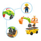 Magnetbausteine 'Bagger & Bulldozer' | 16-teilig