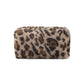 Makeup Tasche 'Fake Fur Soft Leopard' khaki