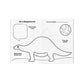 Mini Traveler Coloring & Activity Kit Dinosaurier im Weltall