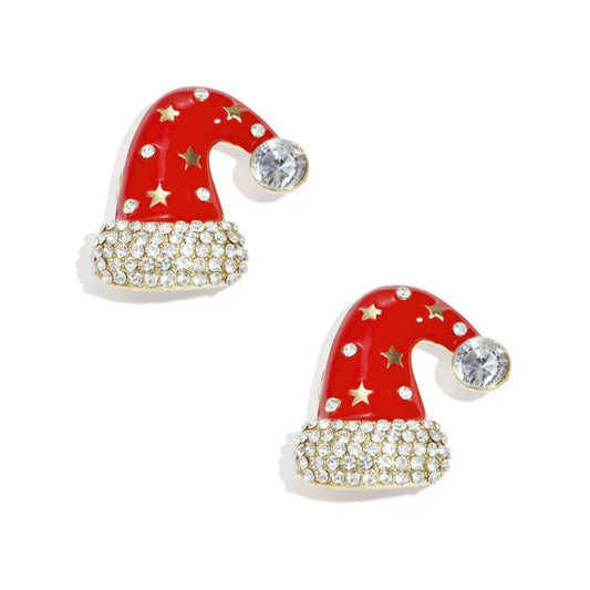 Manschettenknöpfe Cartoon 'Santas Mütze'