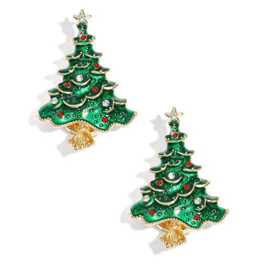 Manschettenknöpfe Cartoon 'Christmas Tree'