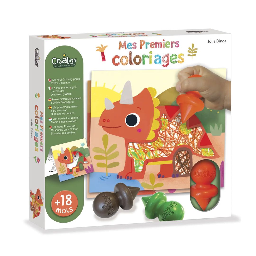 Meine ersten Ausmalbilder 'Kleine Dinos'