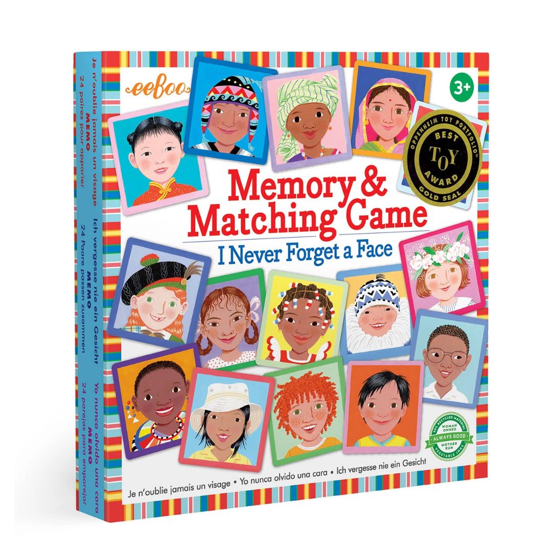 Memory & Matching Game 'Ich vergesse niemals ein Gesicht' 3+