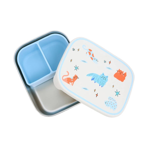 Edelstahl Lunchbox 'Meowtiful Cats'