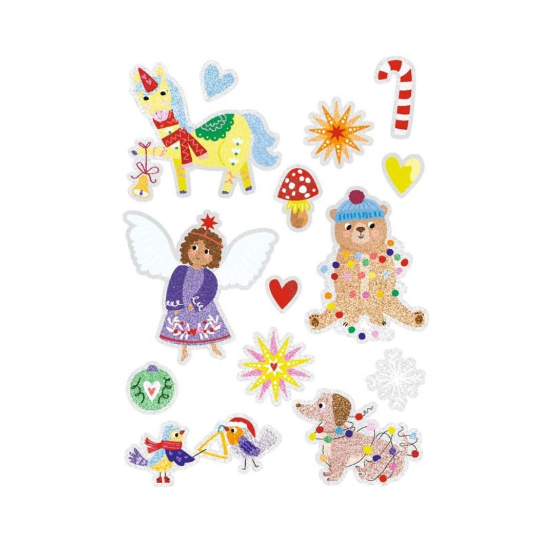 Metallic-Tattoos Weihnachtszauber