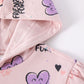 Sweatshirtkleid mit Kapuze