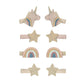 Mimi und Lula | Celeste Unicorn Mini Clips