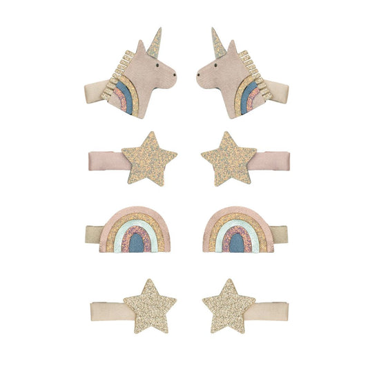 Mimi und Lula | Celeste Unicorn Mini Clips
