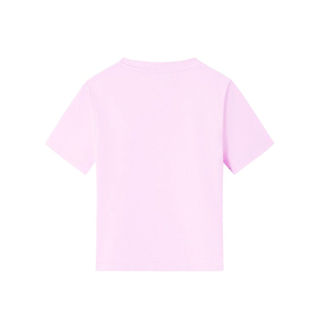 T-Shirt Kids purple mit Herzapplikation