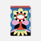 Mini Notizbuch 'Retro Pool' multicolor