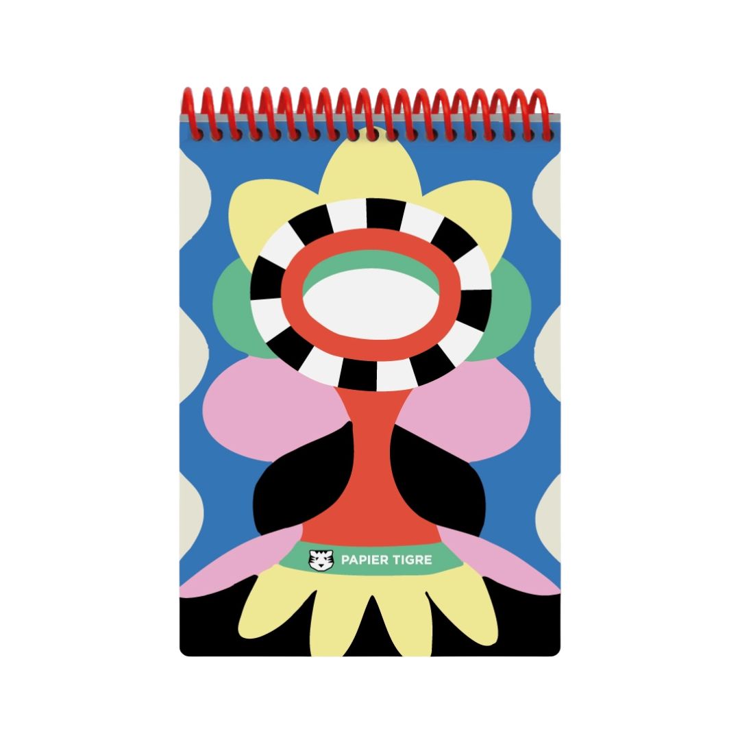 Mini Notizbuch 'Retro Pool' multicolor