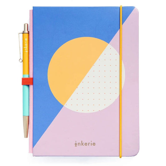 Mini Notizbuch & Stift 'Inkerie Dotted'