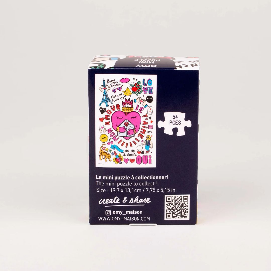 Pocket Mini Puzzle 'LOVE' 54 teilig