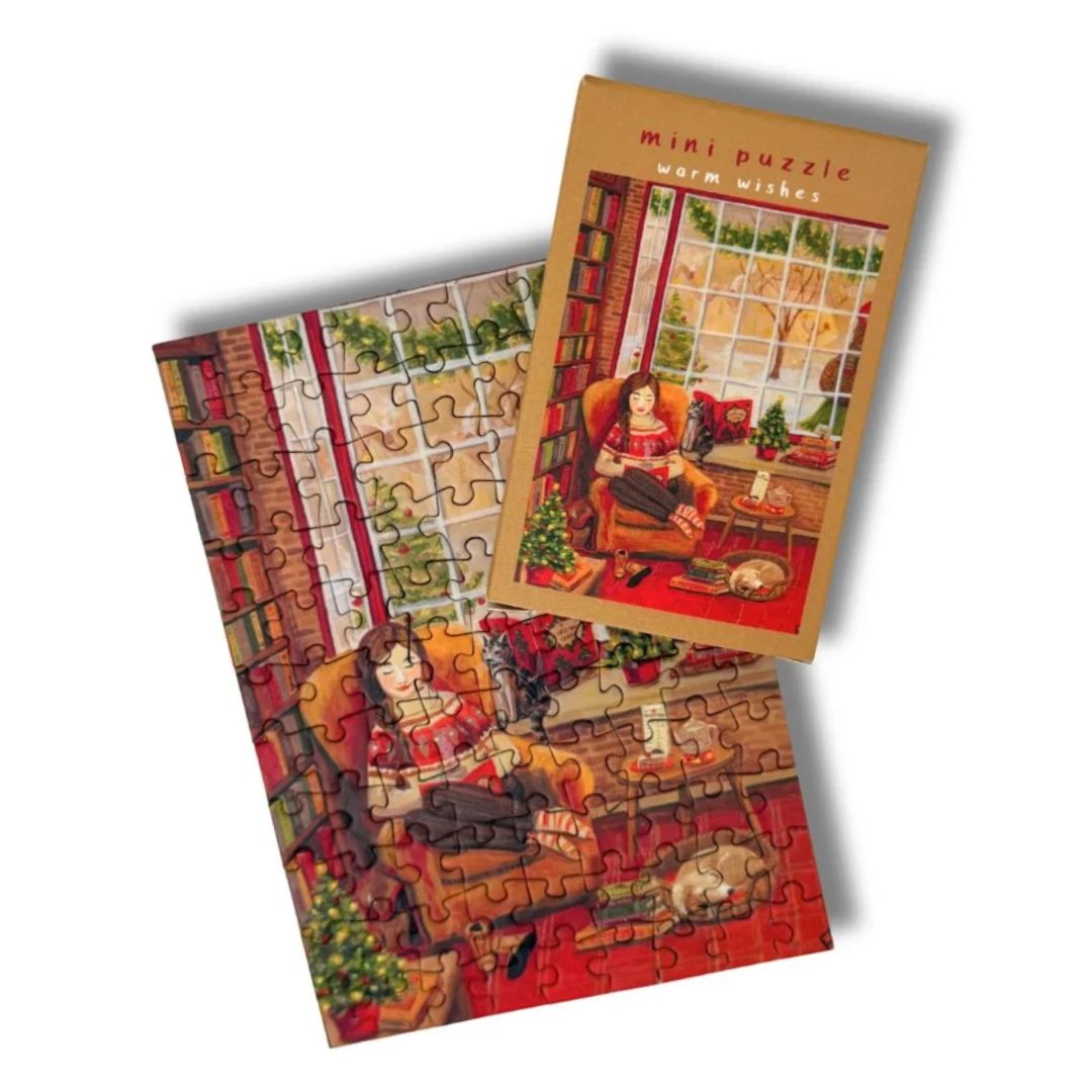 Mini-Puzzle 'Warme Grüße' 99 Teile