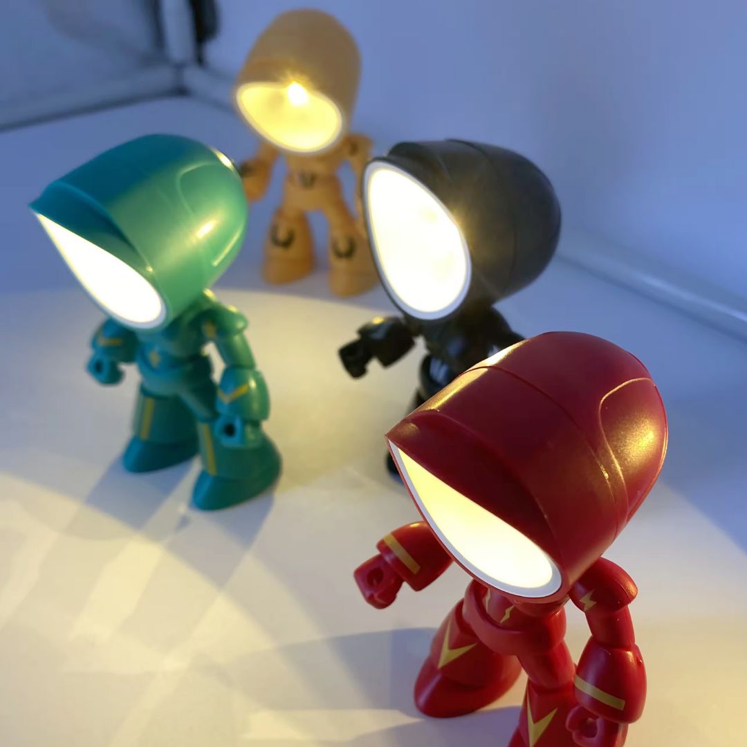 Lampe 'Mini Hero Night Light' gelb