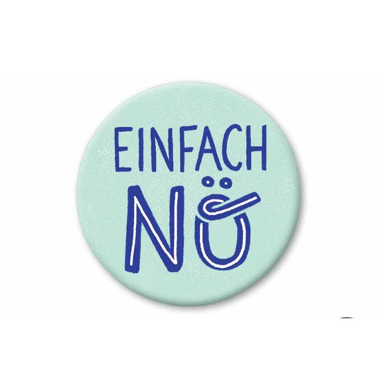 Mini Magnet 'Einfach Nö'