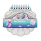 Schimmerndes Mini-Notizbuch silber und metallic rosa