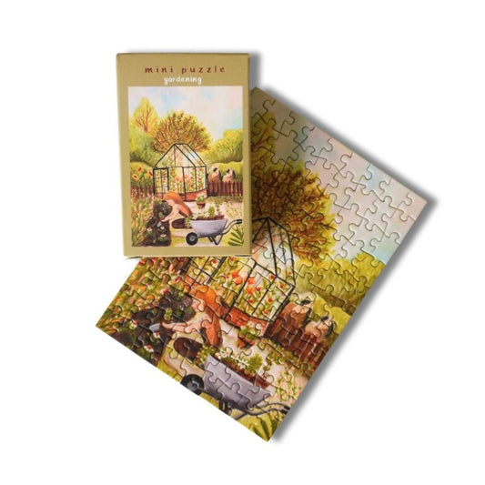 Mini-Puzzle 'Gartenarbeit' 99 Teile