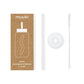 Mini Trinkhalm + Cap für Trinkflasche 500 ml weiss