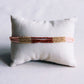 Miyuki-Armband 4fach bordeaux/leinen/gold