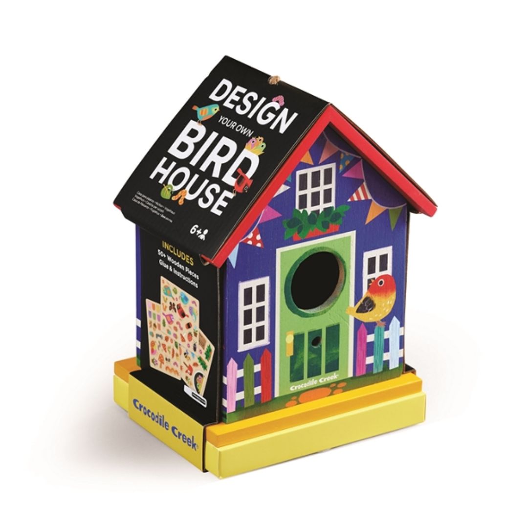 Kreativset 'Baue ein Vogelhaus Kit' +5