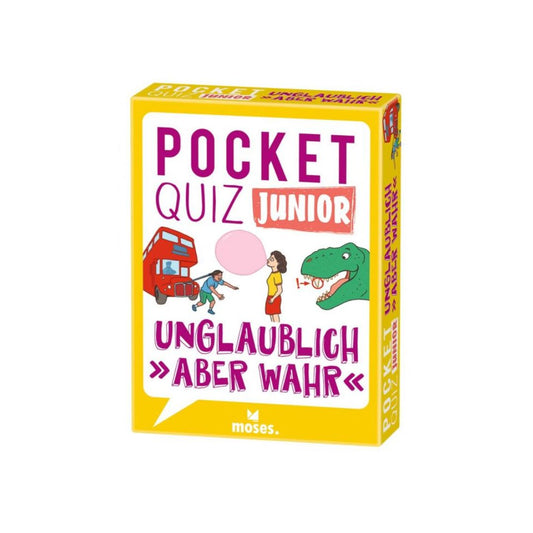 Pocket Quiz junior 'Unglaublich, aber wahr'